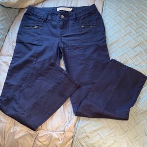 Sonoma Mid Rise Straight Fit Chinos Navy Size 6P